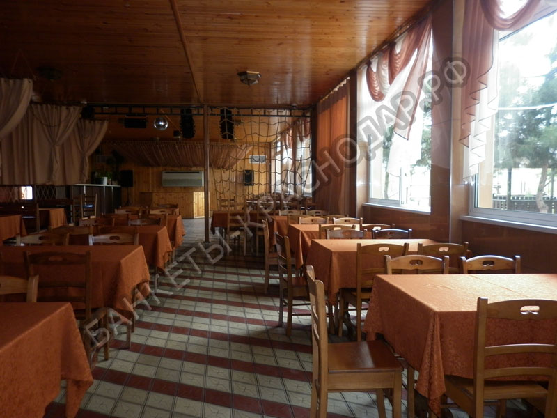 фото помещения для мероприятия Кафе Парус на 1 зал на 60 гостей, 2 зал на 100 гостей и летник на 100 гостей мест Краснодара
