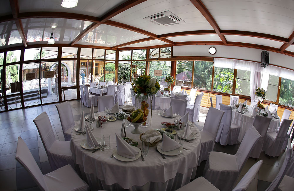 вид оформления Банкетные залы Любимый на 2 мест Краснодара