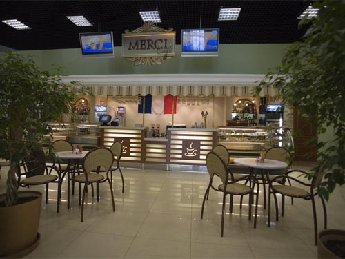 вид помещения Кофейни Merci cafe на 60 посадочных мест номеров Краснодара