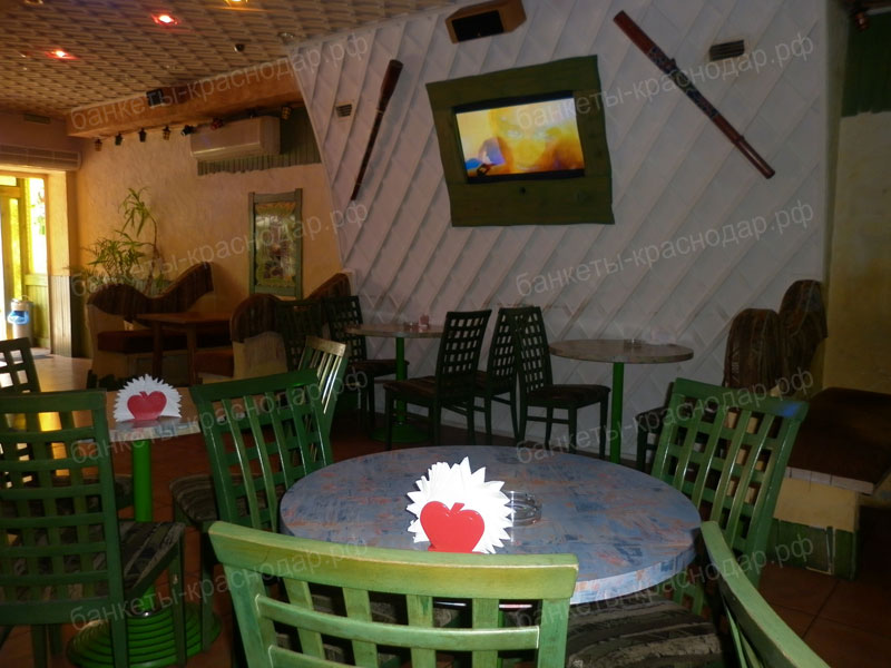фото зала для мероприятия Пиццерии Мачо пицца  Краснодара